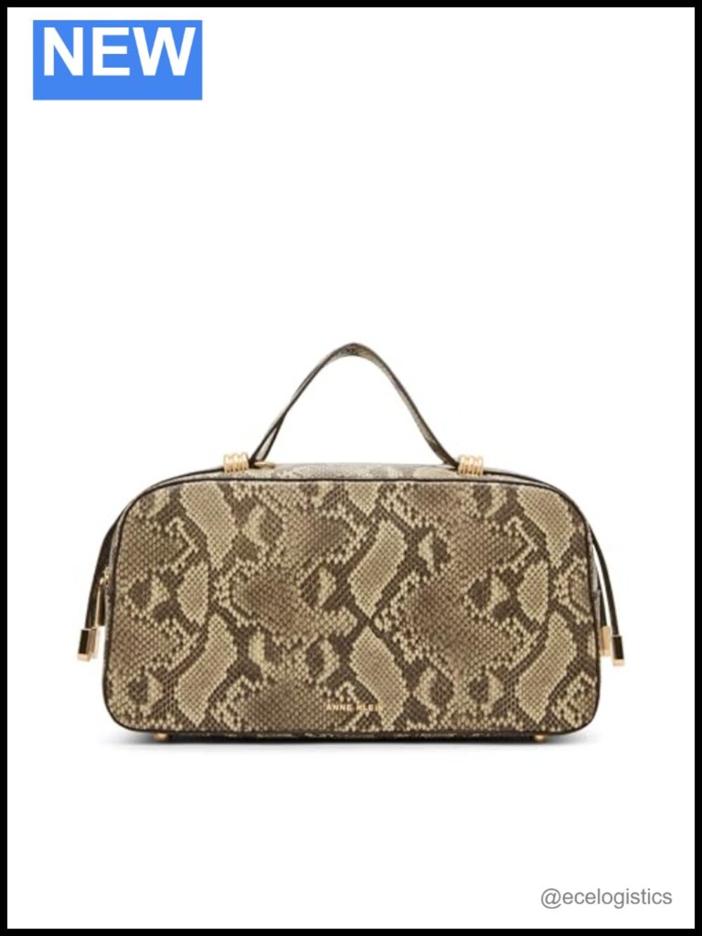 Double Handle Satchel with Convertible Strap, PVC, Zipper Closure